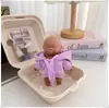 Natasha 14cm Ropa para Muñeca Pequeña Negra Artículo Popular de Celebridad de Internet Ropa para Muñeca Alivio del Estrés Ropa Natasha Suéter Pijama