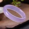 Pulseira de jade violeta jade plana para pulseira de gelo pulseira de jade hibisco pulseira de jade de quartzo rochoso atacado