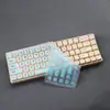 Adequado para filme protetor de teclado mecânico sem fio Lofree luofei 69 teclas côncavo-convexo silicone transparente à prova de poeira capa de filme