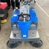 Barredora de Conducción para Talleres Industriales, Carreteras Municipales y Fábricas; Vehículo de Limpieza Eléctrico; Máquina de Limpieza y Lavado de Pisos Montable