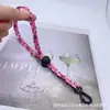 Corda de chaleira de desenho animado de 10 mm de largura, copo térmico, xícara de café, copo de garrafa de leite, cordão curto portátil, acessórios, crianças