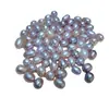 Perlas de Agua Dulce Sueltas de 6-7 mm Color Púrpura Colorido Forma de Gota Brillo Fuerte Sin Defectos Básicos Perlas Sueltas al por Mayor del Fabricante de Zhuji