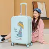 Mala de Viagem Feminina Estampa de Desenho Animado 20 Polegadas 24 Polegadas 26 Roda Universal Caixa com Senha 26 Mala Trolley Durável e Forte
