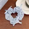 Scrunchie de Renda Grande com Bolinhas Estilo Coreano para Mulheres 2026 Novo Modelo Prendedor de Rabo de Cavalo de Alta Elasticidade Corda para Cabelo