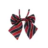 Flor de solapa para estudiante Corbata de lazo para mujer Accesorios Corbata de lazo para niña Niño Pequeño de jardín de infantes Mango largo de estudiante de escuela primaria Baile