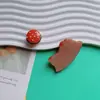 Resina simulación cerdo diy pegamento de crema funda de teléfono accesorios para el cabello accesorios para tocado accesorios de joyería de paisaje micro adornos de material