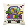 Funda de Almohada Carnaval Brasileño Amazon Decoración Fiesta Festival Sala de Estar Sofá Funda de Cojín Estampado de Lino