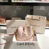 Uma geração de bolsa de corrente balde de design de nicho 2024 nova bolsa de ombro sob o braço com senso de alta qualidade atacado