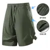 Shorts de Tênis Tecidos de Verão com Caimento Solto para Treinamento Físico, Shorts Esportivos de Corrida de Secagem Rápida para Homens, Feito Sob Medida