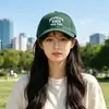 Gorra de Béisbol Bordada con Letras Grandes de Verano para Mujer, Gorra Versátil Casual Estilo Coreano con Protección Solar Que Hace que la Cara Parezca Más Pequeña