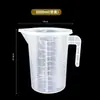 Copo Medidor com Escala Grau Alimentício Grande Capacidade Plástico Copo Medidor Cozinha Panificação Loja de Chá com Leite Especial Resistente a Altas Temperaturas