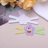 Estilo Ins Coreano Nuevo Dos Colores Estampado X Parche Acrílico DIY Pinza Lateral Imán de Refrigerador Agujero para Funda de Teléfono Zapatos
