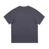 Camiseta de Manga Corta de Algodón Puro Estilo Europeo y Americano con Impresión de Logo Personalizado, Corte Holgado, Cuello Redondo, Ropa de Trabajo, Uniforme de Clase, Uniforme de Grupo, Sudadera Personalizada