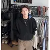Sudadera con capucha de doble cara de estilo americano de moda para hombre y mujer, diseño de otoño 2026, sudadera versátil para parejas