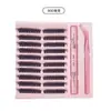 Traje de Pestañas Postizas DIY de Agrupación Única Perezosa Autoinjerto Espesador de Cabello Segmentado de Gran Capacidad TEMU Transfronterizo Europeo y Americano