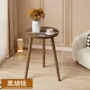 Mesa Baixa Estilo Nórdico para Casa, Mesa de Chá, Mesa Redonda para Quarto, Mesa de Chá Pequena, Mesa Baixa para Apartamento Pequeno, Suporte para Chá, Mesa Pequena