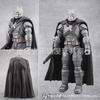 Super-herói Justiça United Meng Steel Bones Batman Batalha Superman Móvel Modelo Boneca Ornamentos
