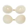 Almofadas de Silicone para Seios de Venda Quente Transfronteiriça, Copo Redondo, Invisíveis, Efeito Push-Up, Fazem Seios Pequenos Parecerem Maiores, Ultrafinas, Autoadesivas, Versáteis, à Prova de Suor, Antiderrapantes