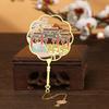 Atracciones de Henan Luoyang Marcapáginas de Metal Cultural y Creativo Grutas de Longmen Estilo Chino Clásico Souvenir Creativo de Viaje Regalo