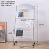 Revistero Yinghao, Revistero, Estante de Exhibición para Almacenamiento de Información, Plegado de Folletos, Metal de una Sola Página para Libros y Periódicos, Simple Shihua