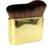 Brocha Ondulada para Base de Maquillaje de Venta Caliente, Cerdas Suaves, Brocha Plana Grande, Brocha para Rubor, Brocha Multifuncional para Maquillaje de Base Grande, Brocha Corporal Multifuncional