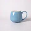 Caneca de Água Fofa e Simples para Lembrancinha Grande Capacidade Caneca de Café Suporta Padrão de Logo Imprimível