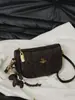 Bolso bandolera para mujer 2026 nuevo casual moda ligero versátil tipo sillín con un toque de alta gama, diseño estampado