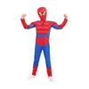 Ropa Musculosa de Spider-Man Disfraz de Halloween Héroe Cosplay Infantil Spider-Man Clásico Baile de Graduación