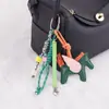 Pingente para Bolsa de Cachorro Dachshund Amarelo Estilo Ins Transfronteiriço, Cordão para Celular, Chaveiro de Carro, Pingente de Cavalo Voador Pequeno, Atacado de Fábrica
