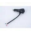 Suministros del Fabricante Enchufe para Carga de Coche Plug-In Anti-Tirón y Resistente al Desgaste Cobre Puro Encendedor de Cigarrillos Lineal Enchufe de Alimentación para Aparatos Eléctricos de Coche