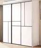 Painel de favo de mel de alumínio porta de guarda-roupa porta de correr porta de empurrar-puxar porta de armário de parede porta de armário de parede de cor sólida minimalista moderno