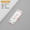 Código de ángulo de acero inoxidable engrosado fijo ángulo recto lámina plana en forma de L código de ángulo de 90 grados soporte de estante de partición Accesorios para muebles