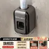 Suporte de Escova de Dentes com Ventosa para Banheiro, Conjunto Familiar de Escovas de Dentes e Copos, Copo para Enxaguante Bucal, Armazenamento de Copo para Escova de Dentes, Prateleira de Parede para Lavatório