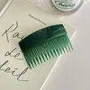 Pente de Dentes Largos Estilo Coreano com 16 Dentes para Mulheres 2025 Novo Pente de Cabelo de Alta Qualidade para Mechas Laterais da Testa Coroa Alta Pente Invertido