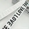 Banda elástica jacquard de alta elasticidad y alta densidad de nailon, ropa interior ropa interior con letra de LOGO impresa, cinta elástica, accesorios para la ropa