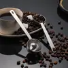 Cuchara medidora de acero inoxidable 304 de 5 ml a 30 ml con mango largo para hornear cuchara medidora de café polvo de frutas cuchara medidora de leche en polvo venta al por mayor