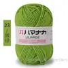 4 Ovillos de Hilo de Algodón Leche de Grosor Medio Hilo para Bebé Kit de Materiales para Tejer Crochet Hecho a Mano DIY Ramo de Muñeca
