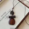 Novo Colar Longo Vazado Estilo Chinês Gota de Água para Mulheres, Corrente de Suéter Retrô de Luxo Leve de Alta Qualidade, Acessório Simples e Versátil para Decote Halter