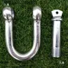 Gancho de remolque Cuerda de remolque para coche Grillete Gancho de elevación Gancho en forma de U Modificación de vehículo todoterreno