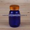 Garrafa de embalagem de plástico azul PET PP Pequena Impressão de tela de alimentos para uso doméstico Garrafa de plástico de qualidade alimentar