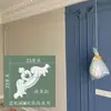 Línea de PU Línea de estuco imitación francesa Borde de pared de fondo de TV Tira decorativa Línea de modelado Flor de esquina de techo europea
