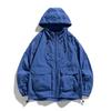 Ropa Nueva de Verano Fina con Protección Solar para Hombre Chaqueta Deportiva Casual con Capucha para Hombre Chaqueta para Hombre Cortavientos y Anti-UV