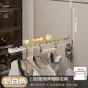 Cabide de porta dobrável em madeira de nogueira, aço carbono, instalação sem furos, adequado para quartos, banheiros e closets, para guardar roupas e acessórios