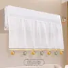 Novo ar condicionado para-brisa cortina anti-sopro direto Velcro punch-free para-brisa pano para-brisa doméstico lua bebê à prova de vento