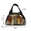 Moda Transfronteriza Bolsa de Cosméticos Transparente Gran Capacidad Portátil Bolsa de Aseo Cosmético Bolsa de Almacenamiento Trapezoidal