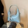 Bolsa Feminina de Nicho Texturizada Casual da Moda 2025 Nova Bolsa de Axila Bolsa Transversal de Ombro Versátil Bolsa de Mão para Trabalho