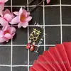 Novia China Boda Hecho a Mano DIY Accesorios Antiguo Tuan Xi Fan Decoración Colgante de Taza de Té Material de Borla Xi Zi