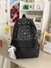Mochila Nueva de Colores Contrastantes Linda y Dulce Primavera 2026, Suave, Envío Directo Transfronterizo, Estilo Juvenil, Bolso Escolar para Estudiantes y Mujeres