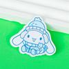 Broche Lindo de Perro Canela Periférico de Sanrio Insignia de Dibujos Animados de Acrílico Broche al por Mayor Decoración de Mochila Colgante Pequeño