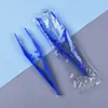 Pinça para curativo médico descartável de fábrica, pinça para curativo de plástico, atacado